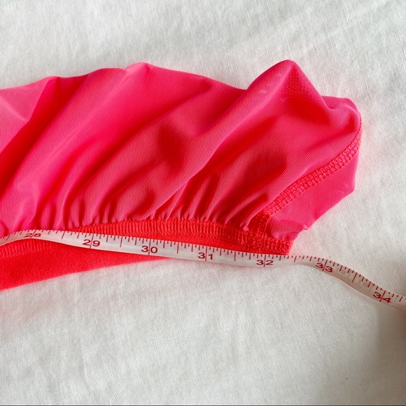 Alo Yoga Mesh Goddess Legging Neon Azalea Size Medium Dance Pilate - Picture 7 of 16